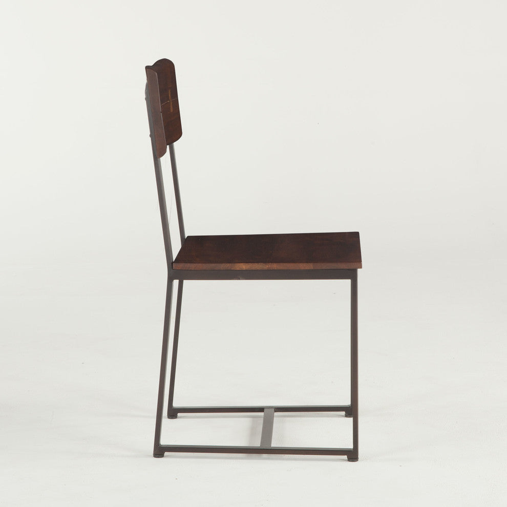 Belfrie Acacia Wood Live Edge Dining Chairs