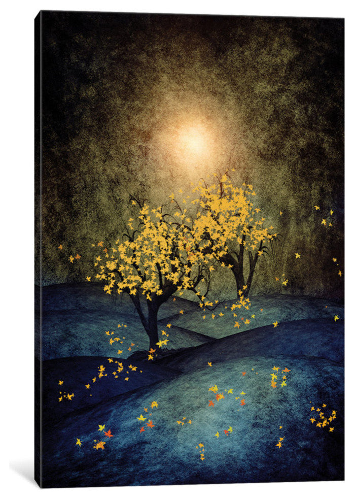 "Yellow Autumn" by Viviana Gonzalez, 40x26x1.5