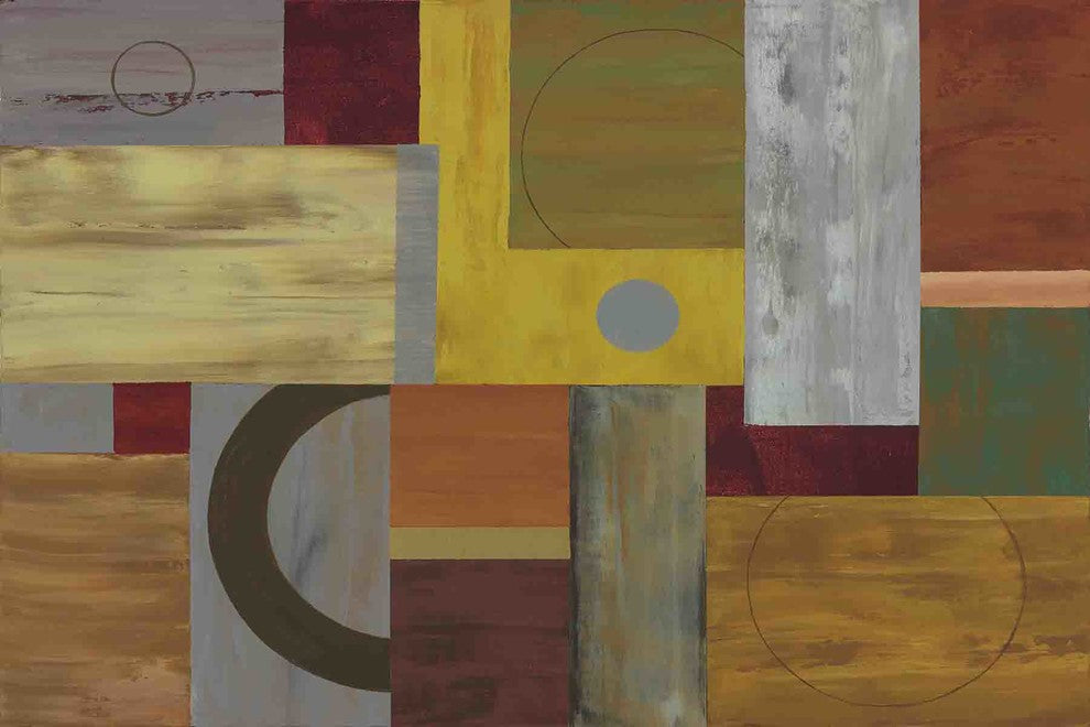"Marsala Dreams II" Painting Print on Wrapped Canvas by Julie Joy