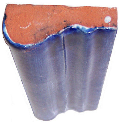 5 pcs Cobalt Blue Chair Rail  Molding 6