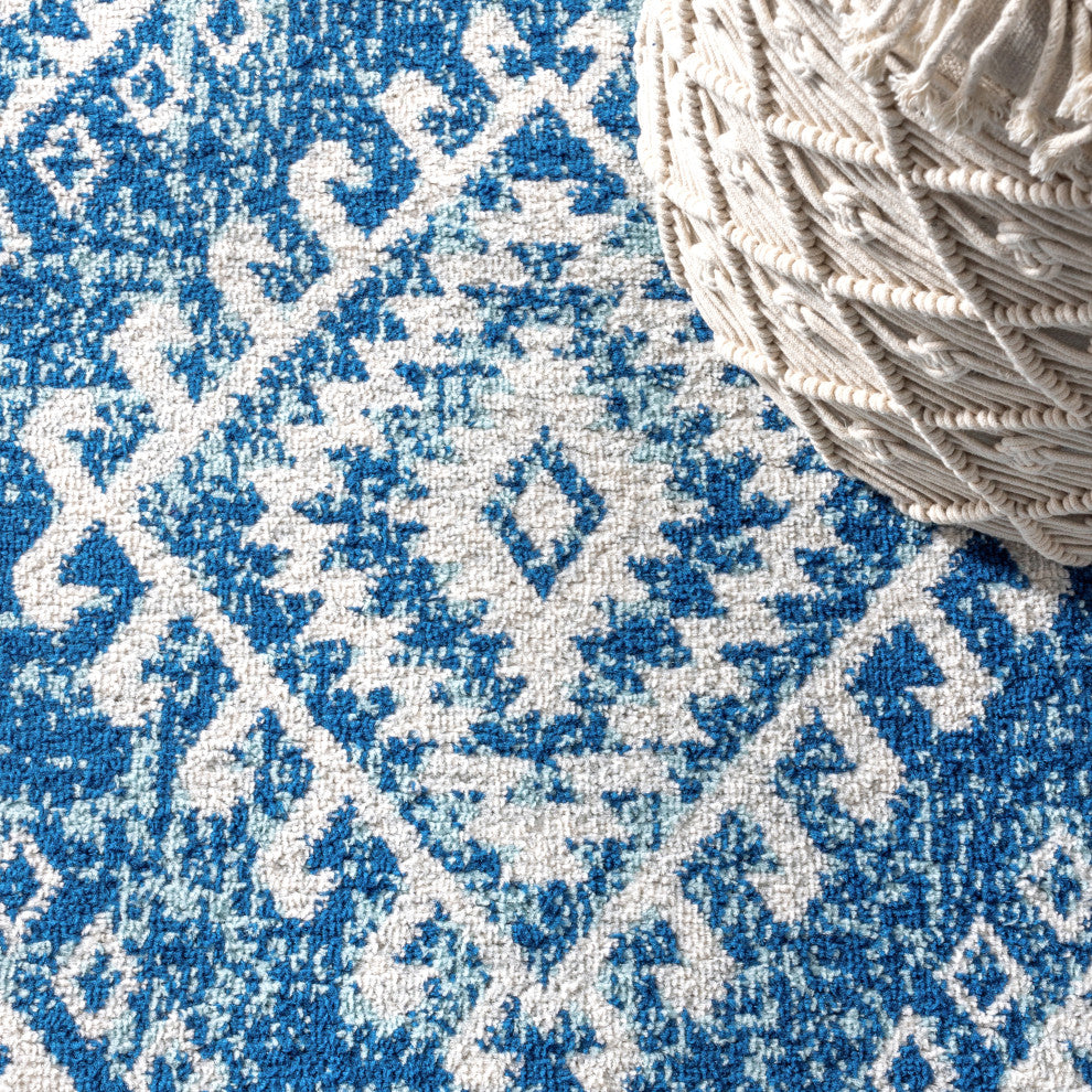 Moroccan HYPE Boho Vintage Tribal Area Rug, 5 X 8