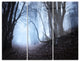 "Natural Landscape in Autumn" Photo Metal Wall Art, 3 Panels, 36"x28"