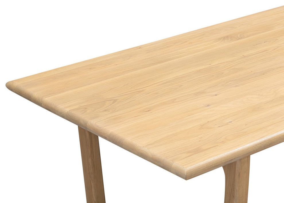 Bungalow 71" Solid Wood Dining Table, Biscotti