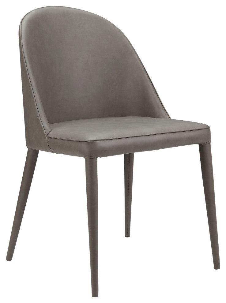 Burton Pu Dining Chair Gray, Set of 2