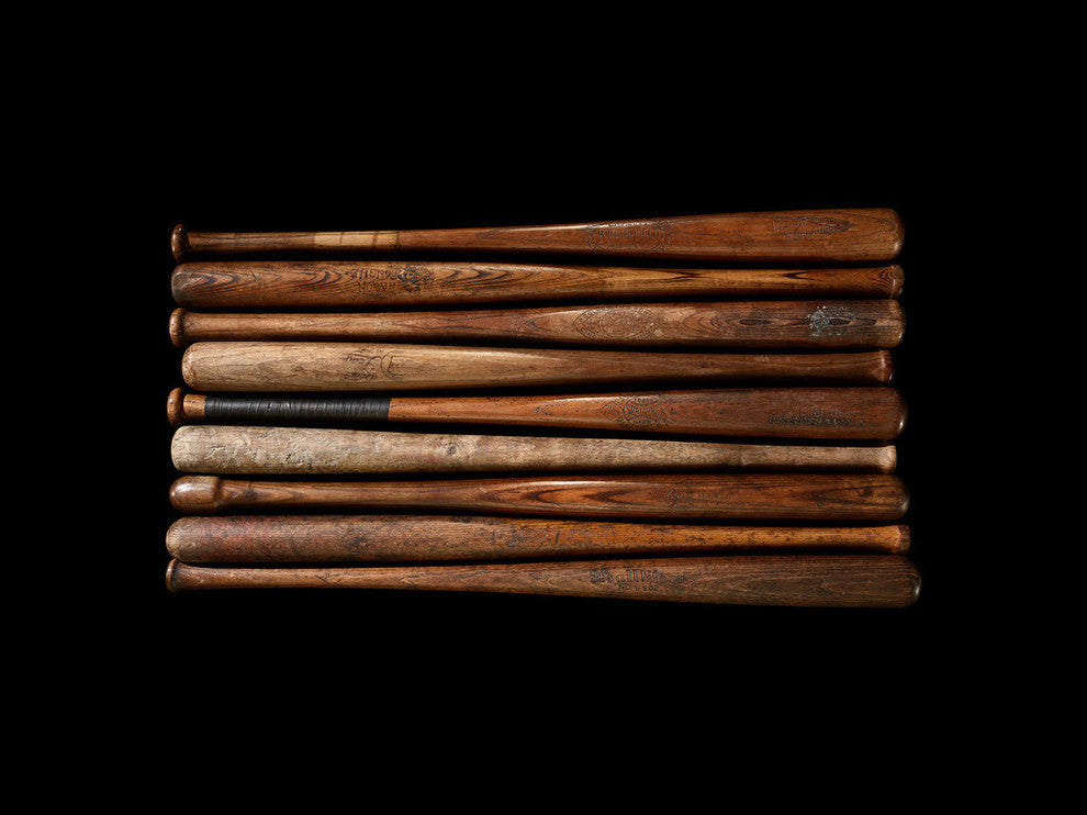 Vintage Baseball Bats, Photograph, 14''x18'', Unframed
