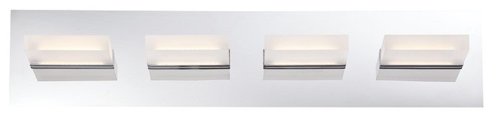 Olson 4-Light Bath Bar, Chrome