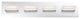 Olson 4-Light Bath Bar, Chrome