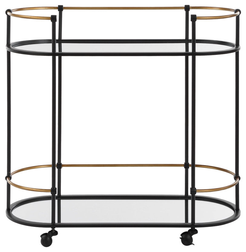 Uttermost Pascal Brass Drink Table