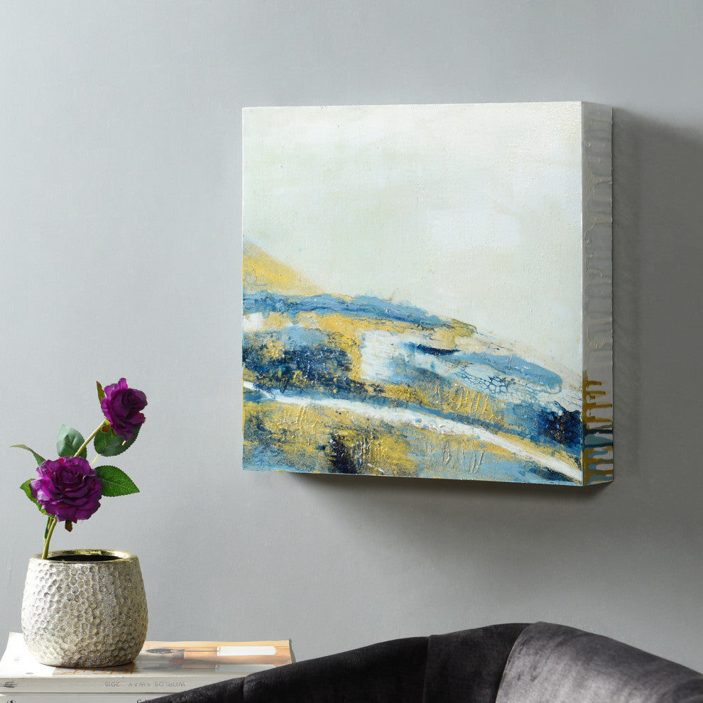 Austin Allen James-Abstract Acrylic Painting 9-16" x 16"-Frameless