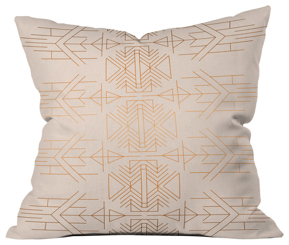 Holli Zollinger Esprit Throw Pillow, 16"x16"