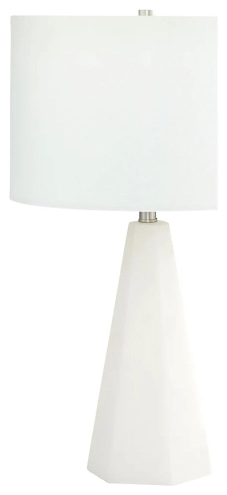 Athena Table Lamp, White