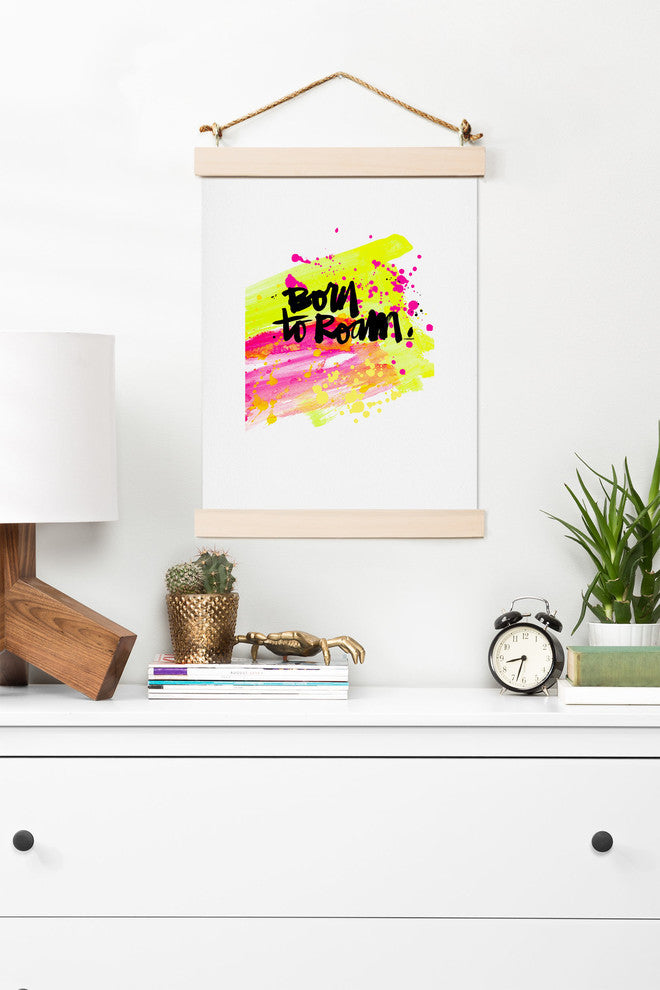 Deny Designs Kal Barteski Born To Roam Art Print