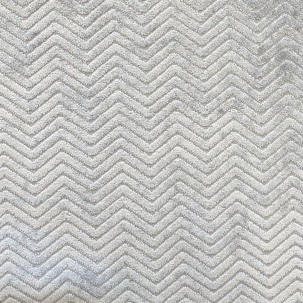 Silver Moon Gray and Silver Luxury Throw Pillow, 24"x24"