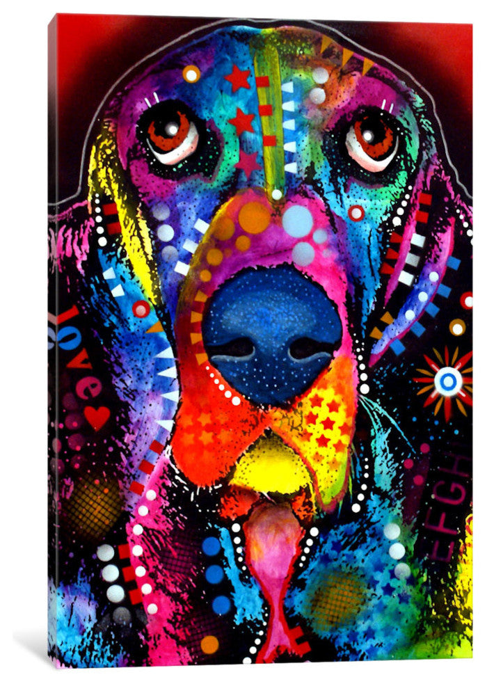 "BASSET Gallery" by Dean Russo, 26x18x1.5"