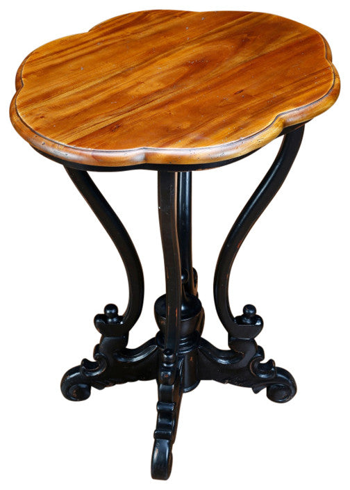 Elborough Wooden End Table, Black