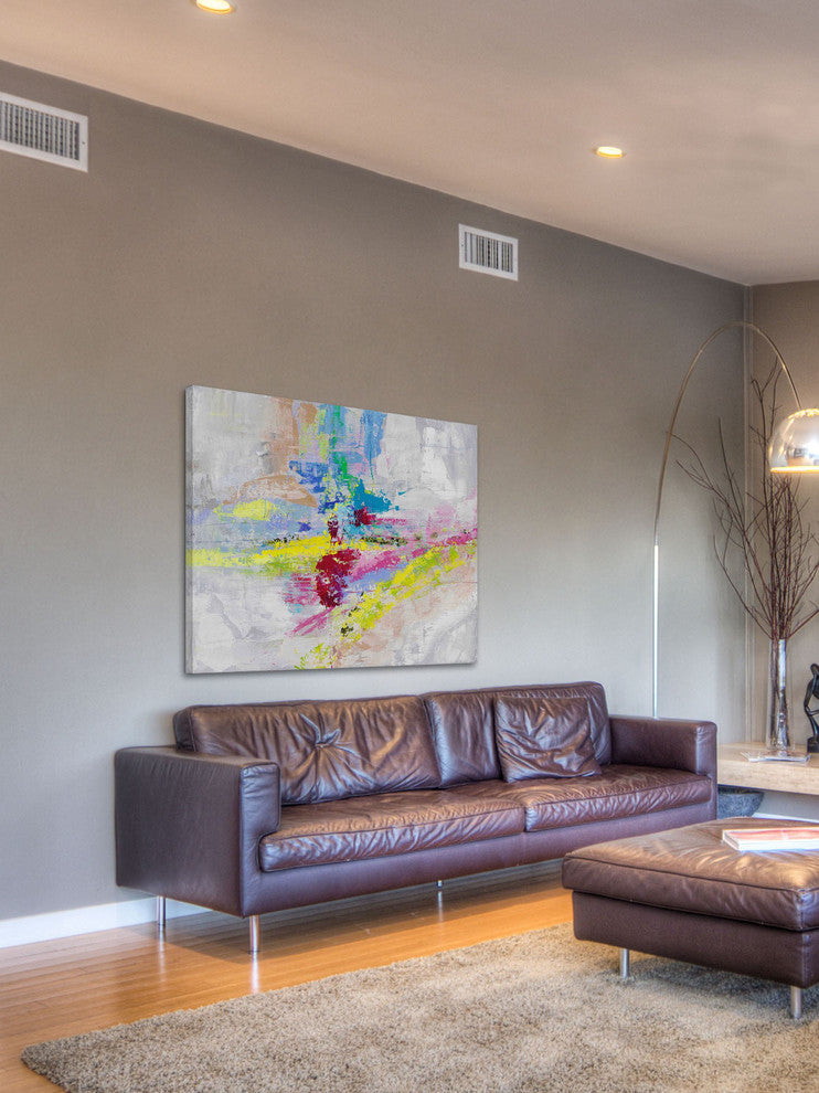 "Essence III" Painting Print on Wrapped Canvas by Julie Joy