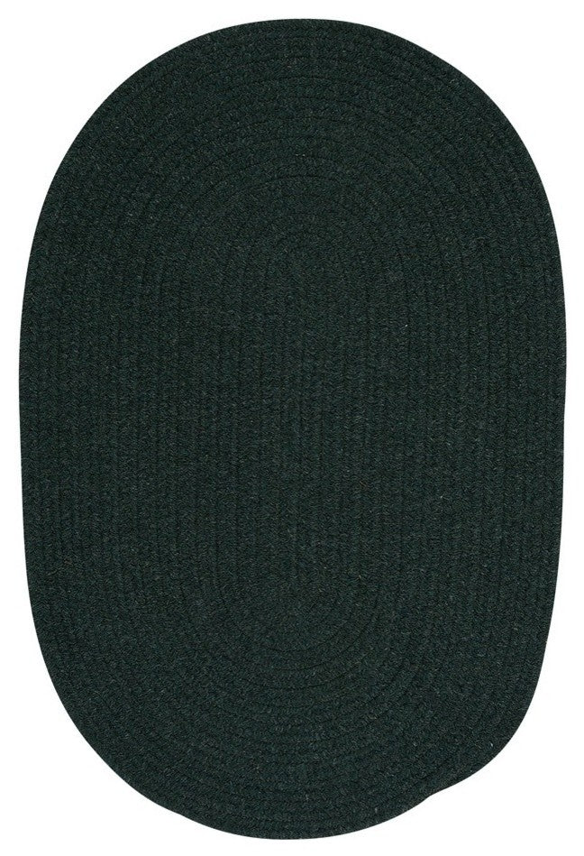 Bristol Rug, Dark Green, 7'x9'