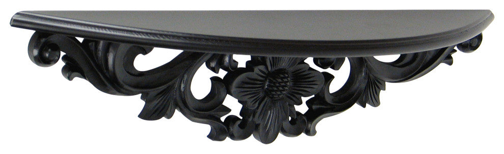 Moonbay Wall Shelf, Black