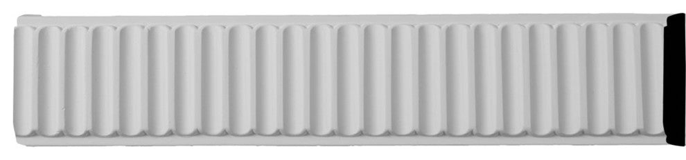 2"H x 3/8"P x 94 1/2"L, (1/2" Repeat) Nevio Panel Moulding