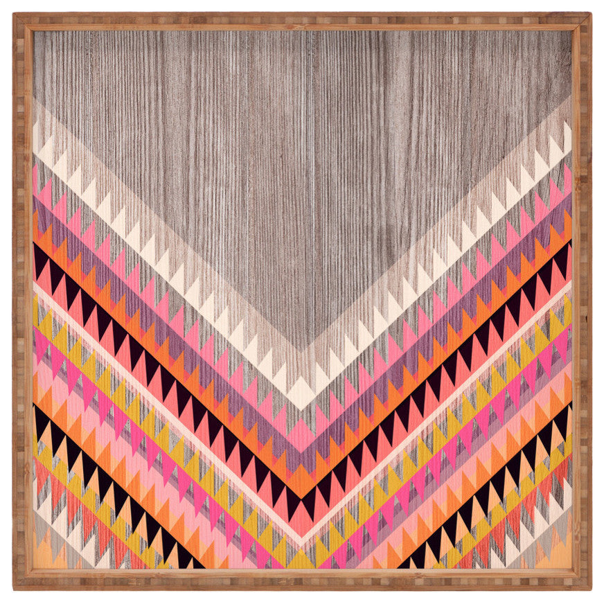 Deny Designs Iveta Abolina Boardwalk Square Tray