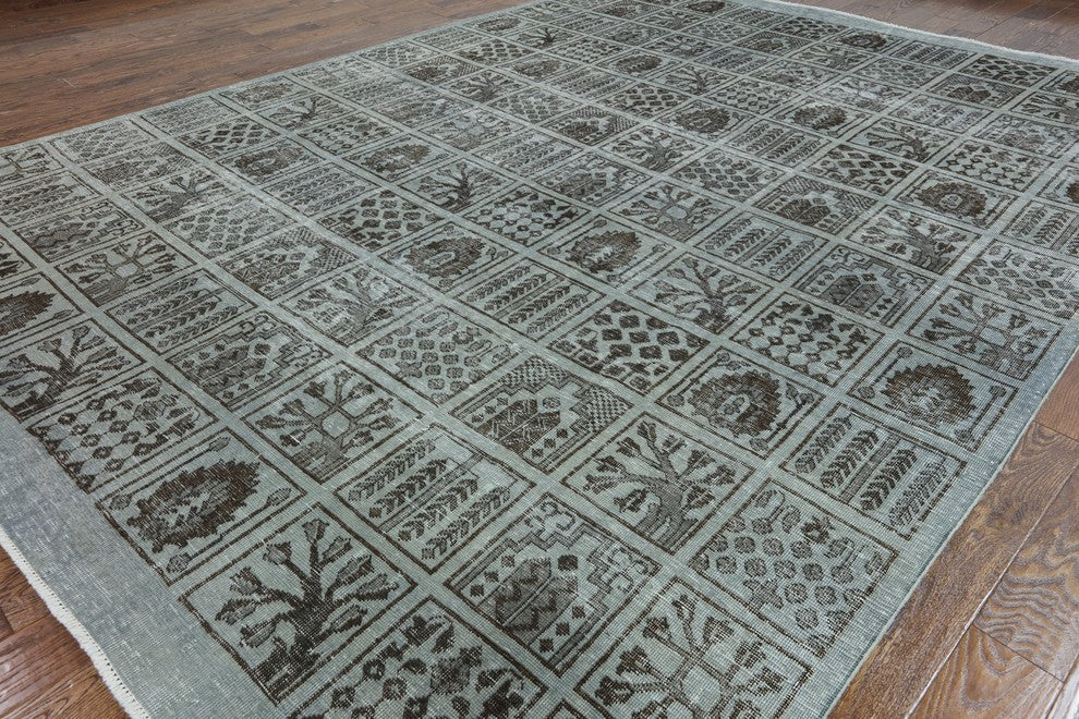 Handmade Persian Overdyed Wool Area Rug 9'x12', W2288