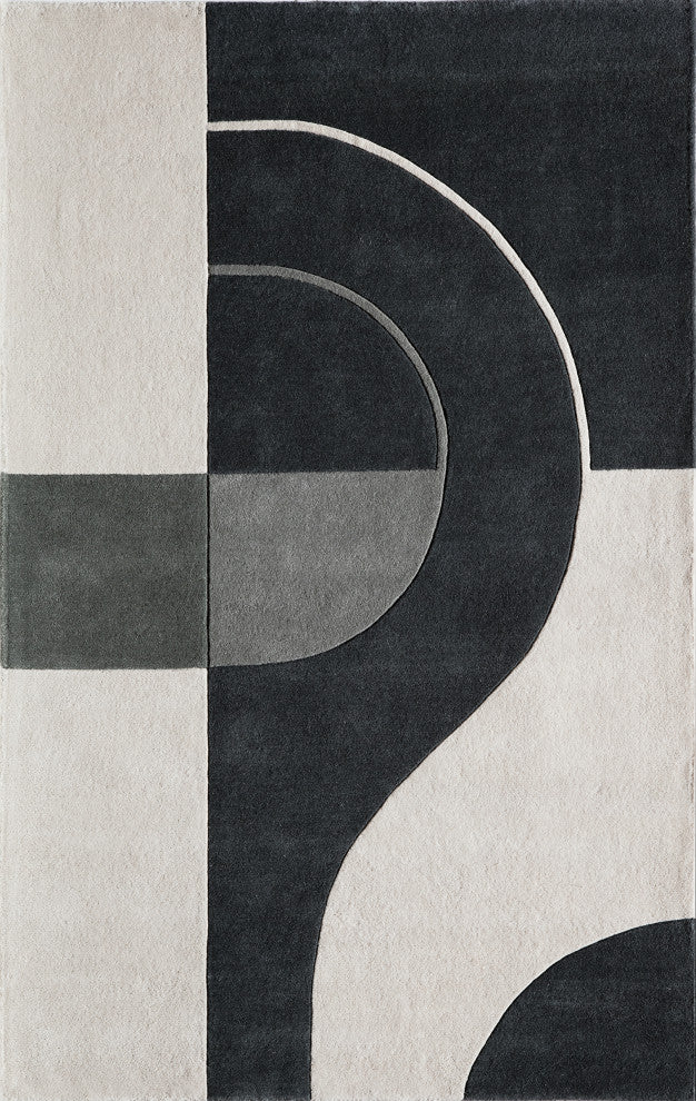 Delhi DL-22 Hand Tufted Charcoal Area Rug 8'x10'