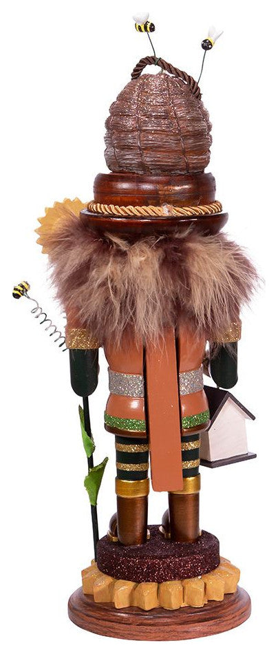 Kurt Adler 15" Hollywood Bee Keeper Nutcracker