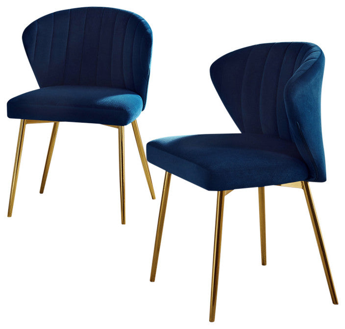Milia Dining Chair, Navy