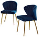 Milia Dining Chair, Navy