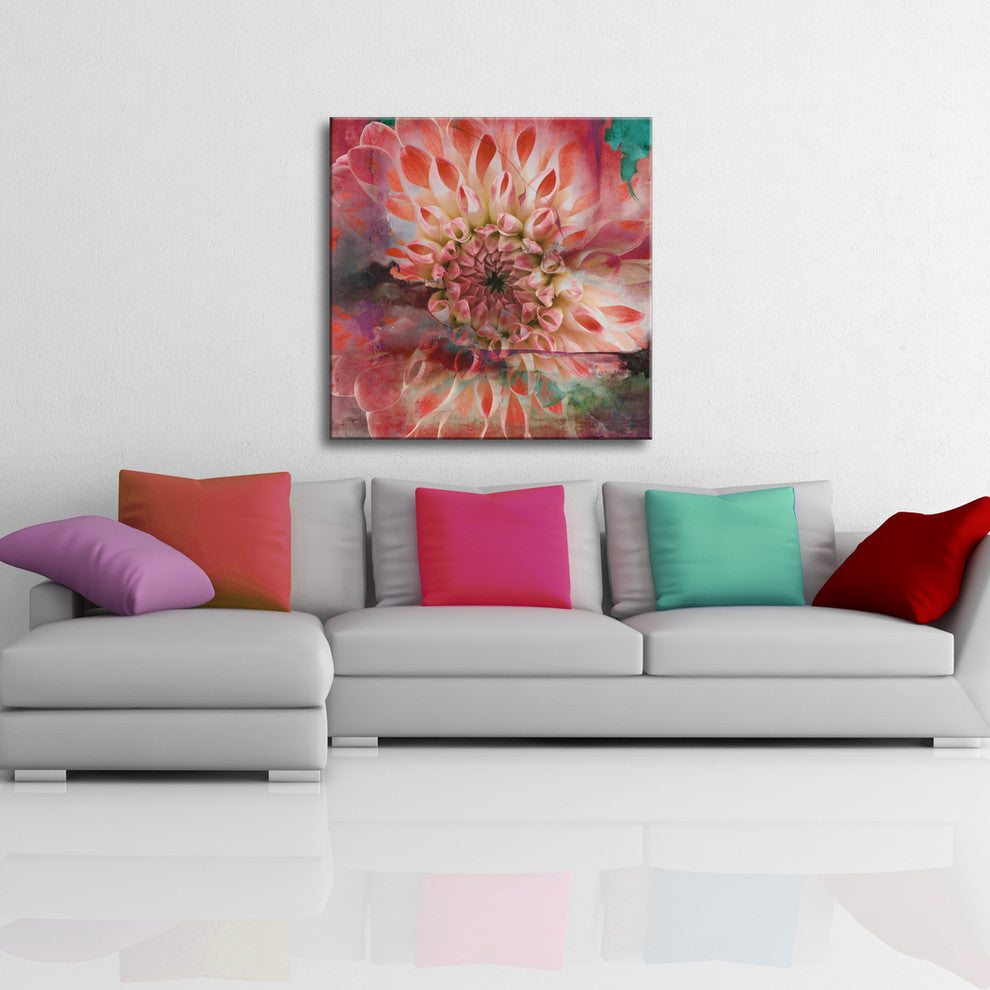Painted Petals XXIX Canvas Wall Art 2-Piece Set, 40"x20"