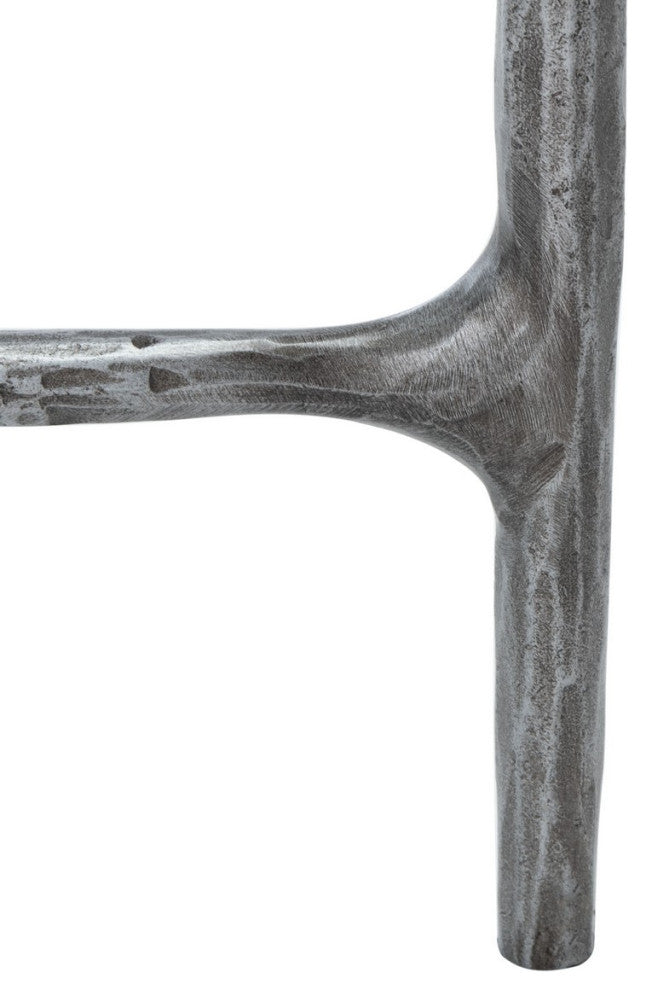 Safavieh Couture Jessa Rectangle Metal Coffee Table, Silver