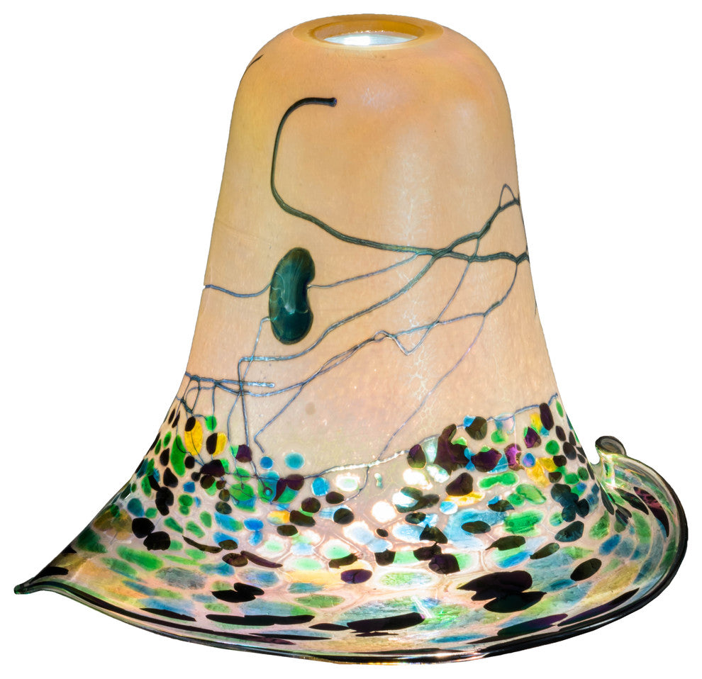 Meyda Lighting 152069 8"W Orchid Shade