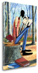 "Taking In Knowledge" By Elgina Mccrary, Giclee Print on Gallery Wrap Canvas