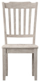 Arbor Hill Slat Back Wood Dining Chair, Set of 2, Antique White