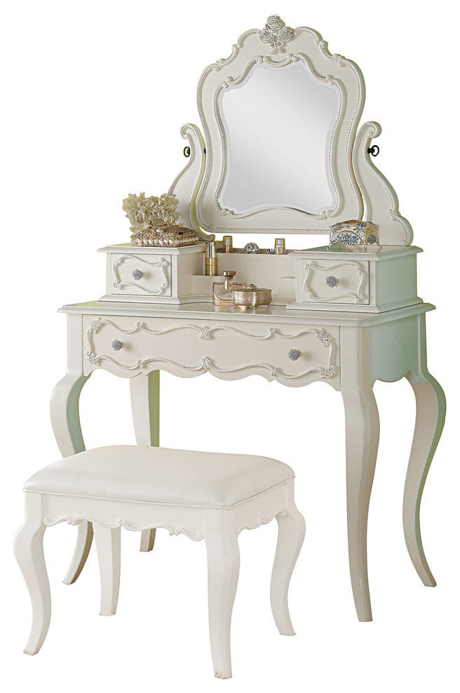 ACME Edalene Vanity Desk W/Mirror