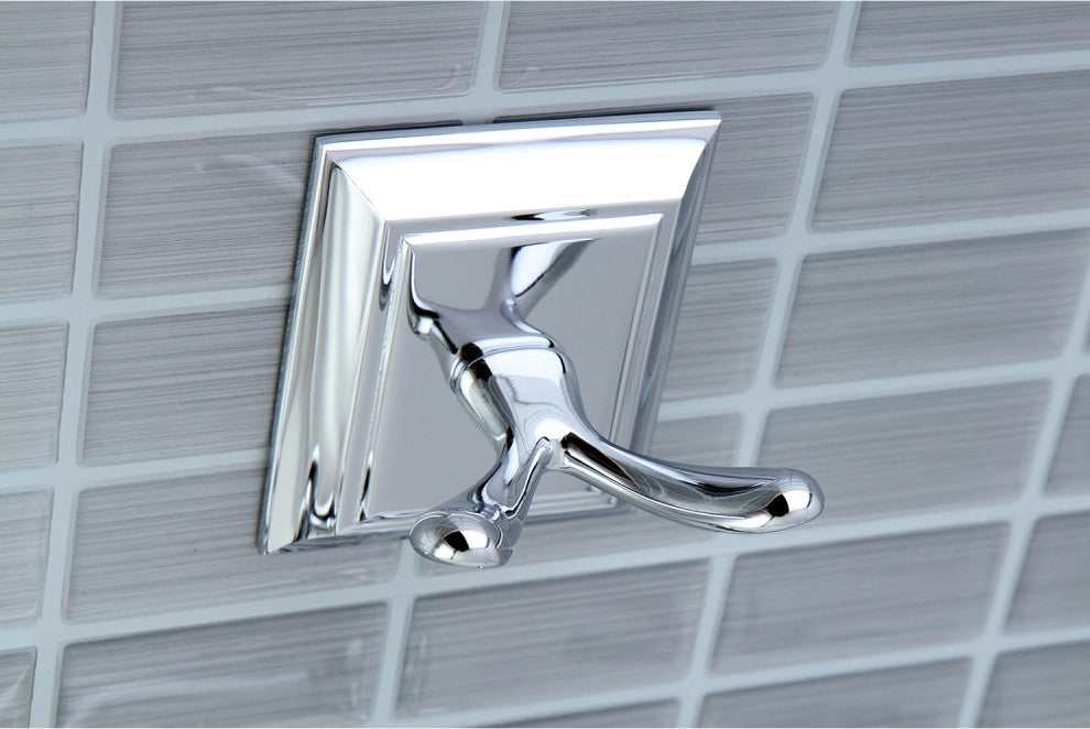 Kingston Brass Robe Hook, Polished Chrome
