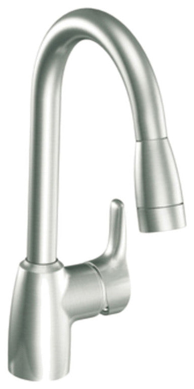 Moen CFG One Handle Pulldown Kitchen, Classic Stainless - 42519CSL