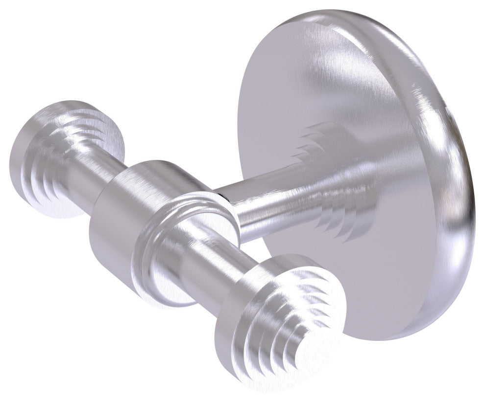 Southbeach Double Robe Hook, Satin Chrome