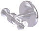 Southbeach Double Robe Hook, Satin Chrome