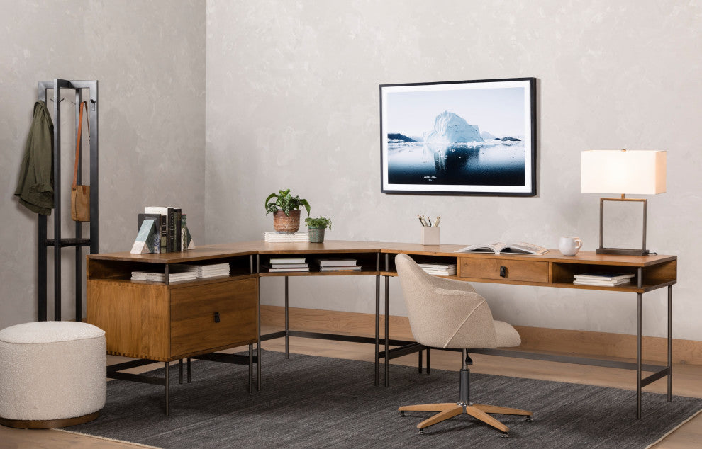 Sinclair Round Ottoman-Knoll Natural
