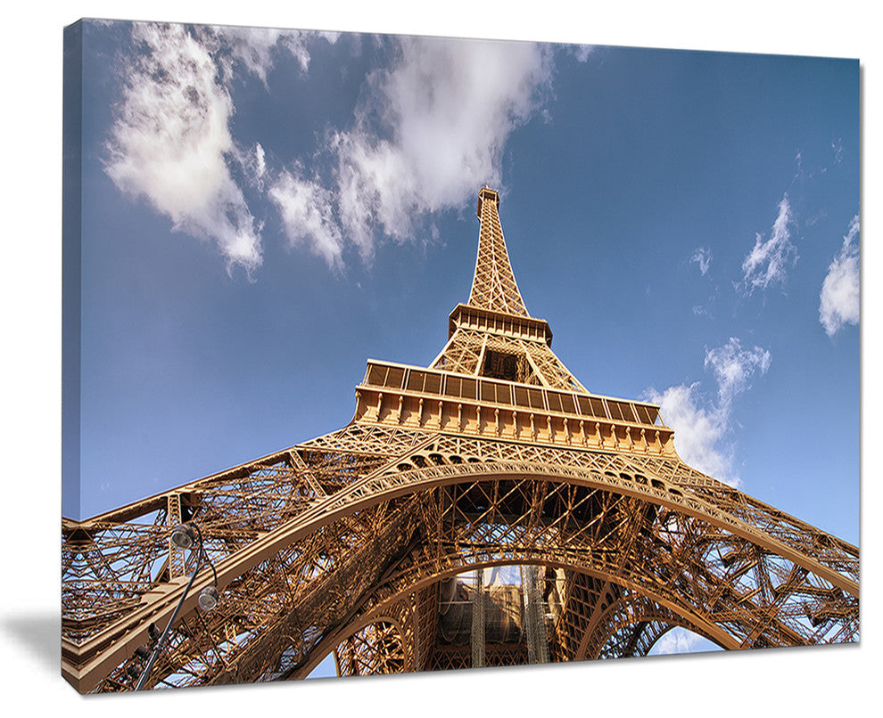 "Beautiful View of Paris Eiffel Tower Under Calm Sky" Wall Art, 40"x30"