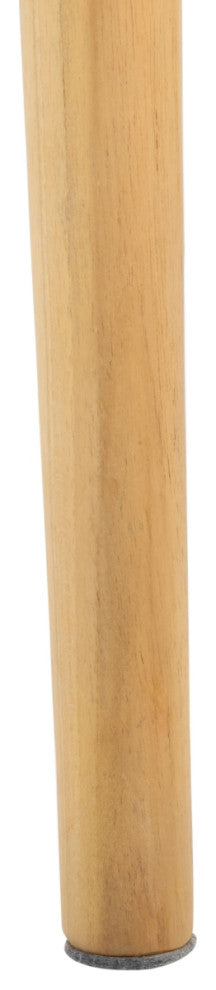 Safavieh Couture Cassaphina Leather Arm Chair, Brown/Natural