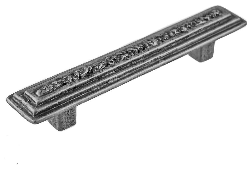 Taos Pewter Cabinet Hardware Pull, Vintage Pewter