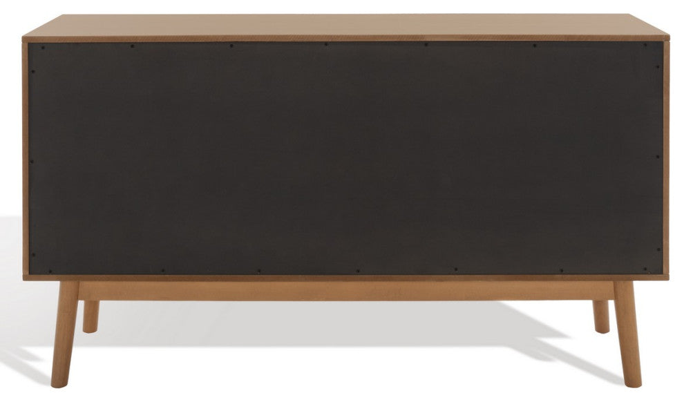 Safavieh Couture Donald 6 Drawer Dresser, Natural