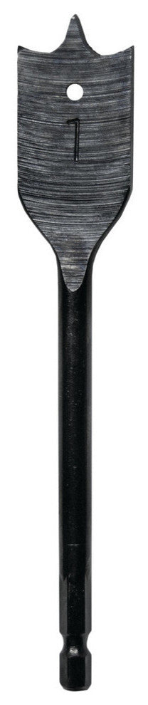 Large Wood Boring Lazer Spade Bit, 1"x6"