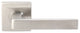 Tokyo Lever, Half Passage, RH, Satin Stainless Steel, 2-3/8" Backset