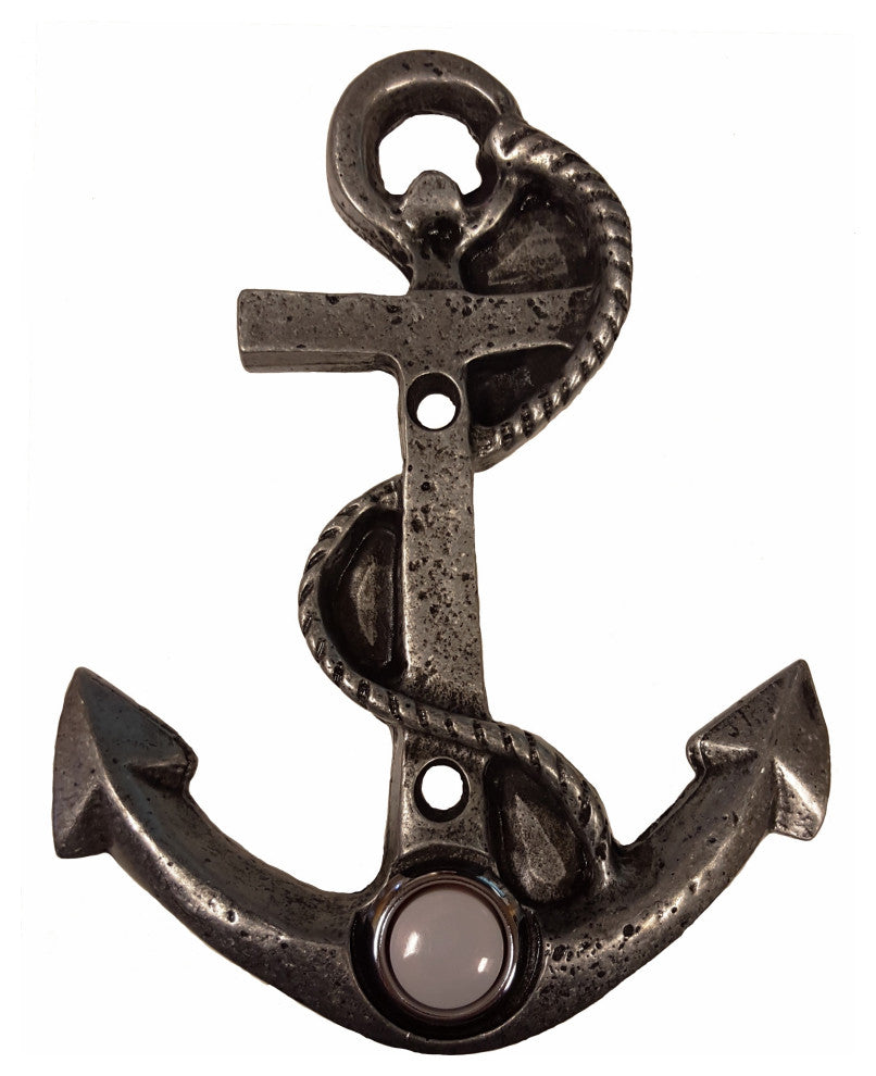 Anchor Door Bell, Pewter