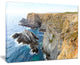 "Blue Rocky Bay Portugal" Panorama Seashore Wall Art, 40"x30"