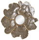 Flower Wall Mirror, Light Gunmetal, Small