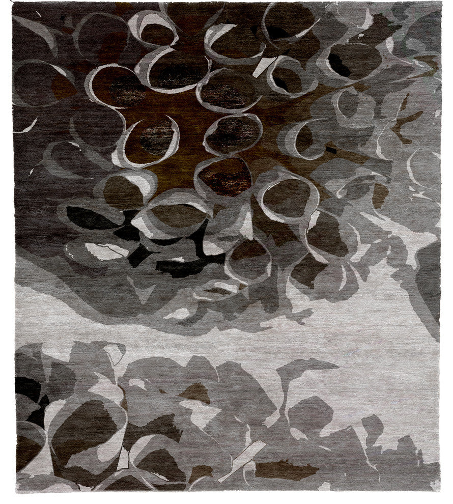 Caryinite Highland Hand Knotted Tibetan Rug, 6' Square
